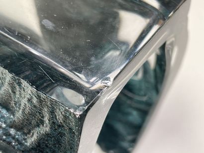 DAUM France
Vase en cristal vers 1980 dégagé...