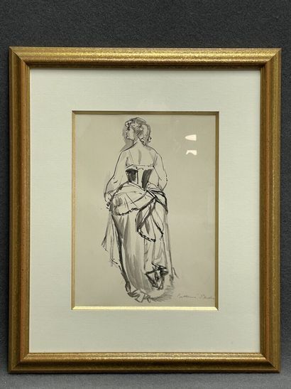 Louis BERTHOMMÉ-SAINT-ANDRÉ (1905-1977) 
Femme...
