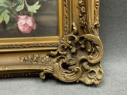 C. MANIERE (XIX°- XX°)
Grand bouquet de fleurs.
huile...