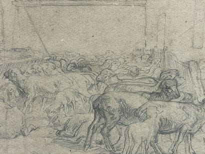 Charles JACQUE (1879-1959) attributed to...