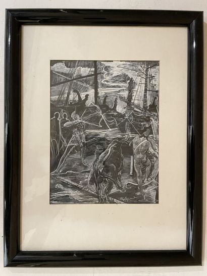 Edy LEGRAND (1892-1970) 
L'Enfer de Dante,...