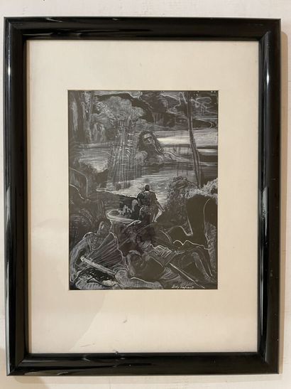 Edy LEGRAND (1892-1970) 
L'Enfer de Dante,...