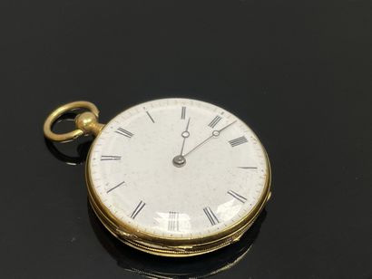 Neck watch in gold 750°/00
D: 34 mm
weight:...