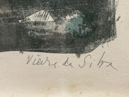 Maria Elena VIEIRA DA SILVA (1908-1992) 
lithographie....