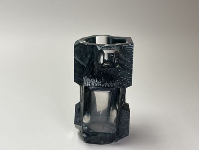 DAUM France
Vase en cristal vers 1980 dégagé...