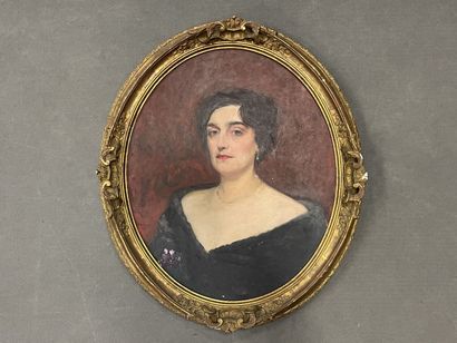 Gaston BOUCART (1878-1962)
Portrait d'élégante.
huile...