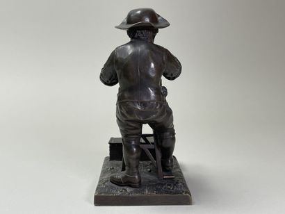 Charles MENNE (XIX)
Le petit remouleur.
Epreuve...