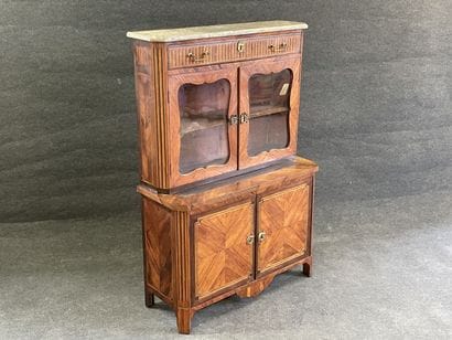 High glazed secretary, type Bonheur du jour,...