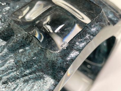 DAUM France
Vase en cristal vers 1980 dégagé...