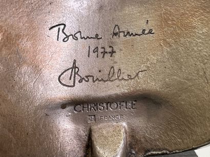 Igor MITORAJ (1944 - 2014) pour CHRISTOFLE
Visage...