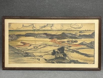 Henry DE WAROQUIER (1881-1970)
Brittany,...