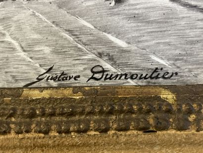 Gustave DUMOUTIER
Venise
 Plaque de porcelaine...