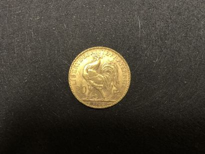 20 francs gold coin 1908