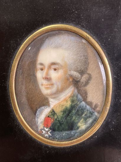 Ecole française fin XVIII°
Cadre réunissant...