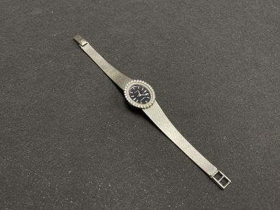 TISSOT Montre bracelet de dame en or gris,...