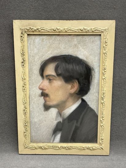 French school, beginning of XXth century
Portrait...