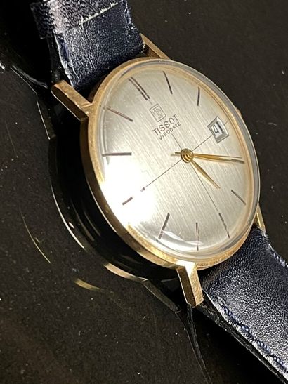 TISSOT Montre bracelet d'homme boitier or...