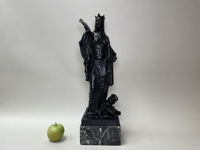 Czech school early XX°.
Allegory of metallurgy.
Important...