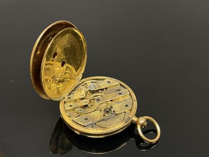 Neck watch in gold 750°/00
D: 34 mm
weight:...