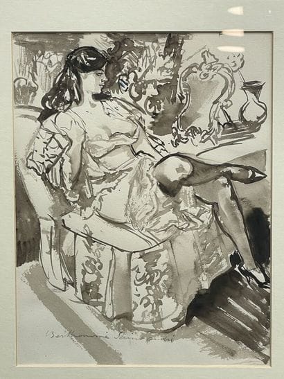 Louis BERTHOMMÉ-SAINT-ANDRÉ (1905-
Femme...