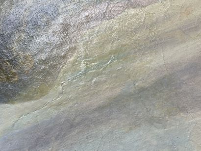 Ecole française XIX°
Paysage animé.
huile...
