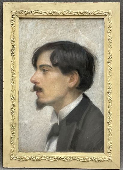 French school, beginning of XXth century
Portrait...