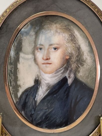 Ecole française début XIX°
Portrait de jeune...