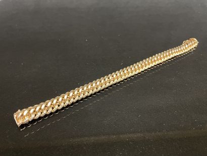Gold bracelet.
Gold 750°/00
L: 21 cm
weight...