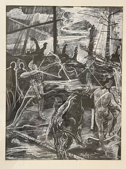 Edy LEGRAND (1892-1970) 
L'Enfer de Dante,...