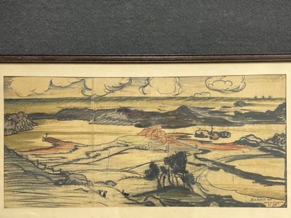 Henry DE WAROQUIER (1881-1970)
Brittany,...