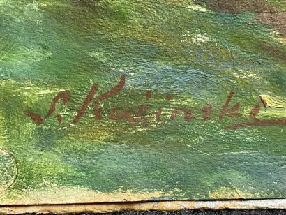 Sergej KUCINSKI (Serbie 1886-1969)
Moulin...