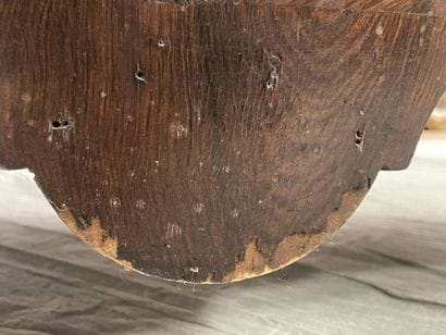 Chest of drawers in rosewood, opening with...