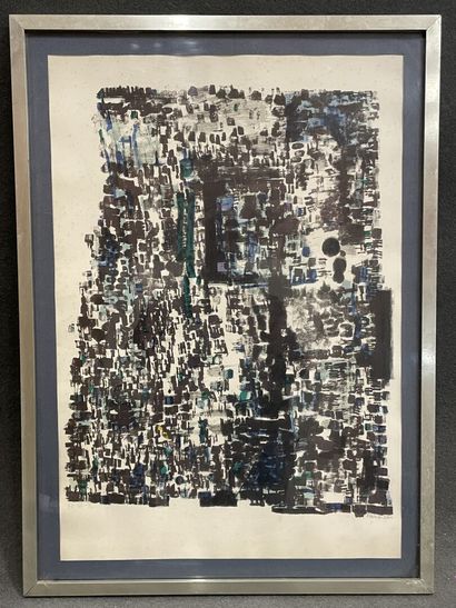Maria Elena VIEIRA DA SILVA (1908-1992) 
lithographie
Epreuve...