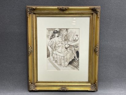 Louis BERTHOMMÉ-SAINT-ANDRÉ (1905-
Femme...