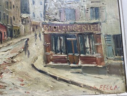 Charles FÉOLA (1917-1994)
Montmartre, le...