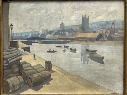 Louis Robert ANTRAL (1895-1939)
Fécamp, the...