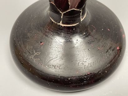 Le Verre Français
Grand vase sur piedouche...