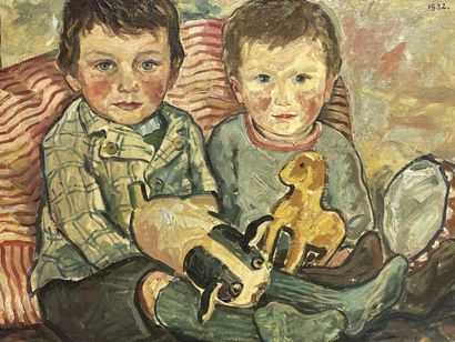 Richard LIEBERMANN (1900-1966)
Les deux enfants...