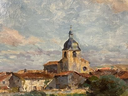 Edmond Marie PETITJEAN (1844-1925)
Paysage...
