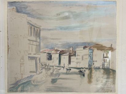 Henry DE WAROQUIER (1881-1970)
View of the...
