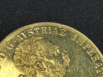 Austria - Gold coin of 4 ducats François...