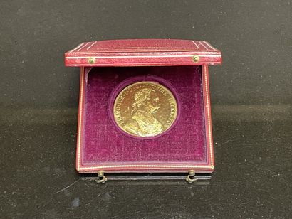 Austria - Gold coin of 4 ducats François...