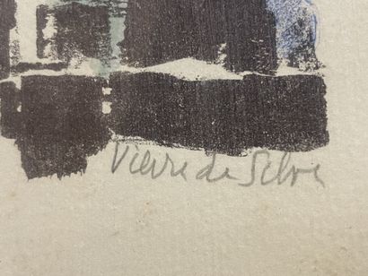 Maria Elena VIEIRA DA SILVA (1908-1992) 
lithographie
Epreuve...