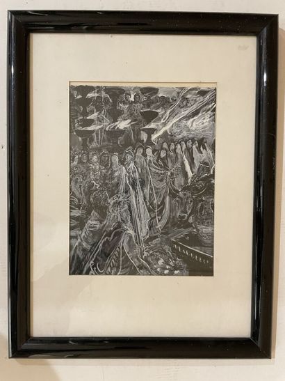 Edy LEGRAND (1892-1970) 
L'Enfer de Dante,...