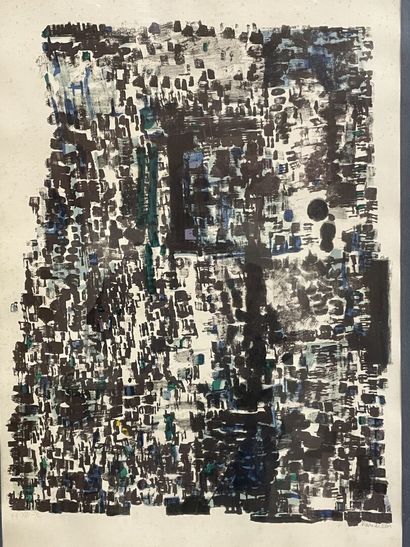 Maria Elena VIEIRA DA SILVA (1908-1992) 
lithographie
Epreuve...