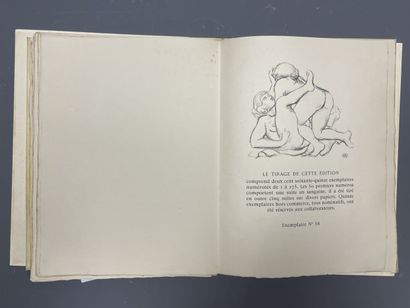 Aristide MAILLOL , texte grec de Lucien :...