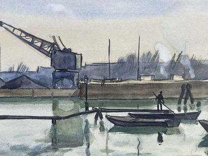 Louis Robert ANTRAL (1895-1939).
The port...