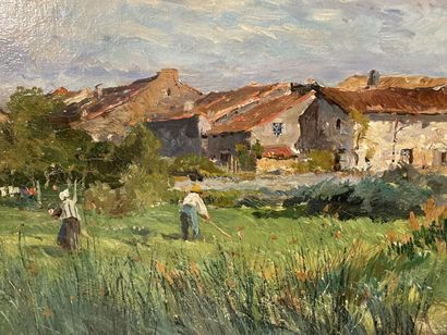 Edmond Marie PETITJEAN (1844-1925)
Paysage...