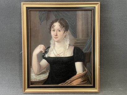 French school beginning of XIX° Century.
Portrait...