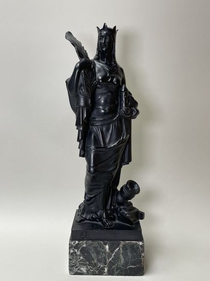 Czech school early XX°.
Allegory of metallurgy.
Important...